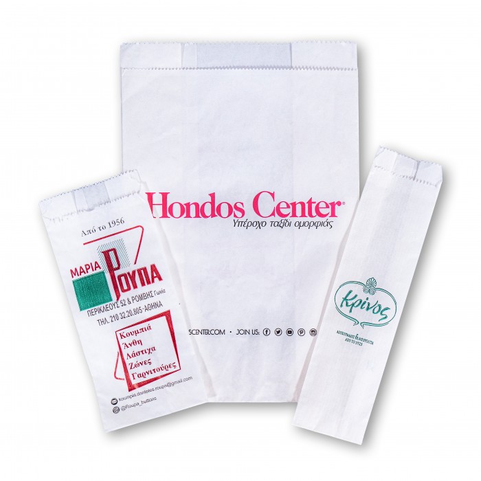 *Σακούλες - Κραφτ Λευκό